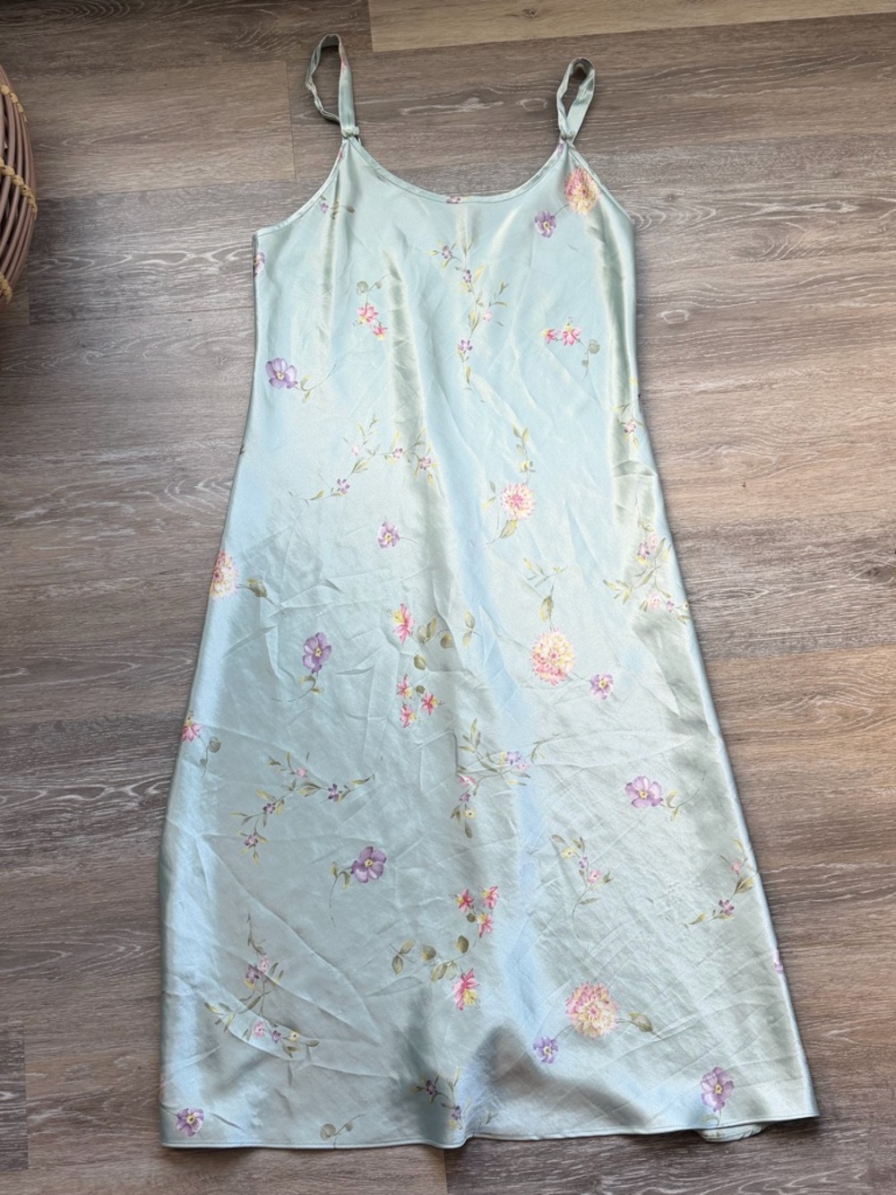 Vintage 90s Jones New York Floral Slip Dress